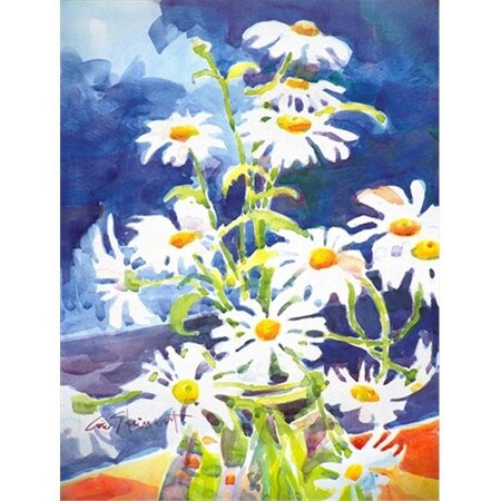 PatioPlus 11 x 15 in. Flowers - Daisy Flag44; Garden Size